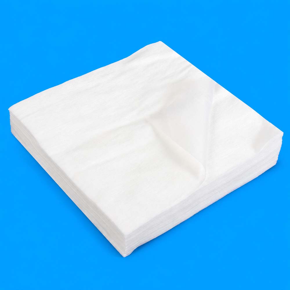Салфетки спанлейс 30*40 (40г./кв.м., бел.) №100